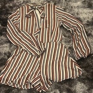 Striped Romper